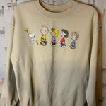 Desert Dreamer Peanuts Cotton Blend Sweatshirt Size small Cream colored White Photo 0