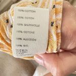 Free People Mostly Meadow Floral light weight Square Neck Blouse Yellow S Photo 8