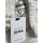 Princess Polly NEW  Parklea White Linen Wide Leg Palazzo Trousers Sweatpants 10 Photo 1