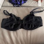 Panache  'Envy' Underwire Stretch Lace Bra Black 38D Photo 3
