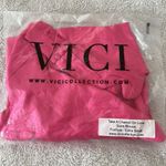 VICI  | Take A Chance On Love Satin Blouse Photo 5