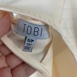 Tobi Bodycon Corset Top Ivory Dress Size Small Photo 8