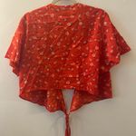 SheIn Curve Woman’s Wrap Around Crop Blouse 2XL Photo 4