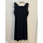 Ralph Lauren Polo Lauren  Black Knit Dress Size‎ Large Mesh Accent Photo 1
