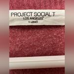 Project Social T  mauve wrap front vneck sweater Photo 4