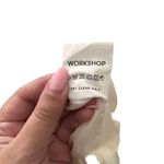 Workshop  Distressed Cropped Blazer Ivory Sz‎ Small Photo 3