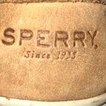 Sperry Tan and Beige Boat/Deck/Top Siders Shoes Loafers w/Leather Laces-Size 9 Photo 1