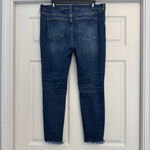 Pistola  Skinny Blue Jeans Size 33 Distressed Raw Hem Photo 1