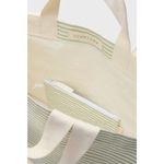 Sunnylife Carryall Beach Bag in La Palma Sage Stipe New Womens Tote Shopper Green Photo 6