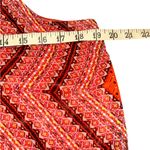 Madison Leigh  Orange With Embroidered Tribal Pattern dress size 12 Photo 4