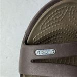 Crocs  Brown Comfort Sandals Slip-On Design strappy 8 summer vacation beach Photo 8