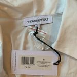 We Wore What  Collared Shirt Bodysuit Photo 2