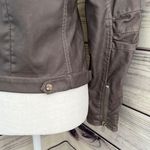 Forever 21 Grey Faux Leather Jacket Photo 7