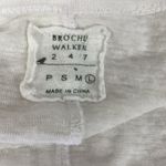 Brochu Walker  100% Linen Short Sleeve Oversized Tee T Shirt Top L Photo 3