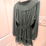 Peach Love California Green Dress Photo 1