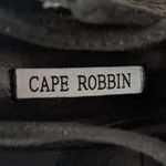 Cape Robbin  Faux Suede Black Strappy Heels Size 8.5 Sexy Strappy Suede Heels Photo 7