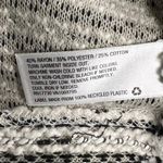 Merona Women's Large White Gray Turtle Cowl Neck Sweater Top Photo 3