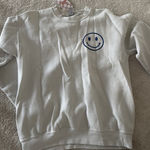 Preppy sweatshirt White Size M Photo 0