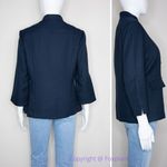 Madison Leigh navy blue blazer jacket, women's size 10 Photo 1