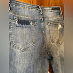 Risen Distressed Straight Leg Jeans Size 26 Photo 6