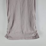 Athleta shimmer metallic chi tank top pink crew neck size S Photo 2
