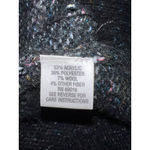 Women's Studio Work Gray Multicolor Tweed Cardigan L Size L Photo 7