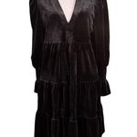 Tuckernuck Pomander Place Black Velvet Kenzo Dress Size Medium Photo 0