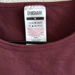 Gymshark Sweat Seamless Midi Tank Baked Maroon Medium Photo 3