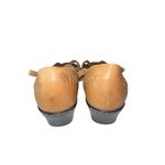 Softspots Tan Leather Peep Toe Slingback Wedge Sandals Women’s 11W Comfort Brown Size 11 Photo 4