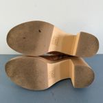 Dolce Vita Cecile Praline Nubuck Leather Wood Block Heel Ankle Boots Brown Size 7 Photo 8