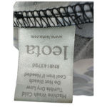 Leota  Mindy Shirred Midi Dress Blue Black White Plus Size 1X Career‎ Work Photo 5