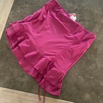 Baleaf Women's High Waisted Adjustable Drawstring Ruffle Swim Skirt Bottoms Modest Tummy Control Photo 9