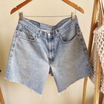 Levi’s Vintage  Denim High Waisted Cut Off Shorts in Light Wash - 34 Photo 0