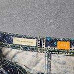 Anthropologie  Blue Tribal Corduroy Pants Size: 26 Photo 3