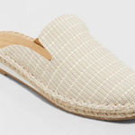 Universal Threads Universal Thread Tan Mae Espadrilles Woven Slip-On Mules Photo 0