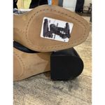 Vince Camuto Womens Jerlindi Ankle Boots Block Heel Zip Up Black Leather Size 7 Photo 6