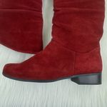 st. john's bay  Jamie Suede Slouchy Mid Calf Bootie Size 7.5 Photo 8