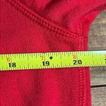 Levi's  retro women's size large red white classic crewneck sweatshirt longsleeve Photo 5