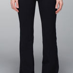 Lululemon Black Astro Pant (Regular) *Full-On Luon Size 10 Photo 0