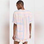 P.J. Salvage  Sunset Stripe Sleep Shirt Sz M Photo 1