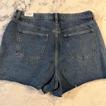 Victoria's Secret New women’s Victoria’s Secret pink high waisted cut off jean shorts size 32 Photo 1