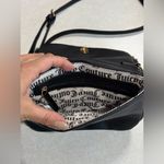 Juicy Couture  Black Faux Fur Flap Crossbody Mini Bag Photo 4