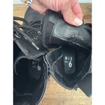 Unionbay Unisex Black Combat Boots Lace Up with Side Zipper size 7 women’s Photo 5