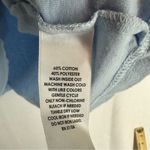 kim rogers  Intimates Long Sleeve Button Up Pajama Shirt Womens Medium Blue Photo 5