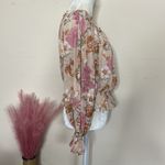 VICI collection • floral ruffle hem top Photo 27