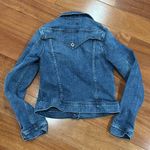 AG Adriano Goldschmied  EMILY Women's Blue Denim Jean Jacket Med Wash Size S Photo 5