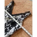 Alyn Paige New York Black White Floral Sleeveless Dress Lace Trim Size 7/8 Photo 4