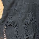 The Jetset Diaries  eyelet embroidered tank top blouse layered lace round swing Photo 6
