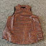 J.Crew NWT  Rose Gold Metallic Top Sz M Photo 4