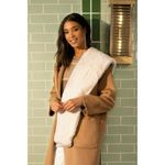NWT Apparis Bambi Ivory White Faux Fur Scarf Wrap Shawl Winter Warm Cozy Photo 2